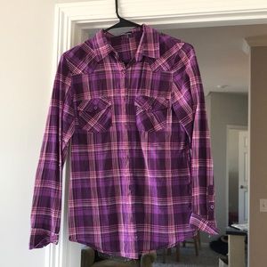 Pink/purple Flannel